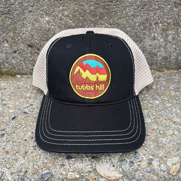 Tubbs Hill Patch Hat Blk/Khaki