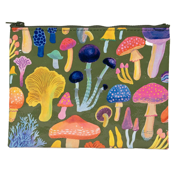 Cute Mushroom Zipper Pouch