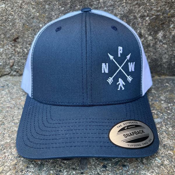 PNW Sasquatch Arrows Trucker