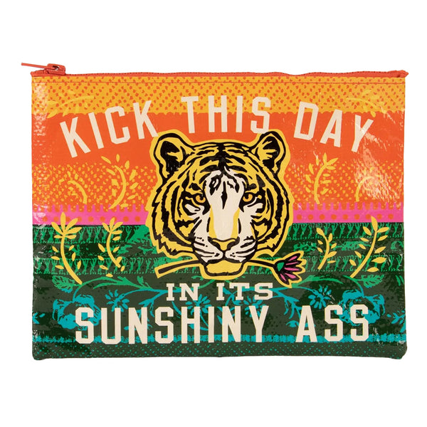 Sunshiny Ass Zipper Pouch